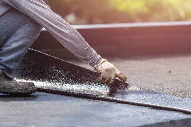 Professional Vapor Barrier Installation technician working in Nashotah, WI